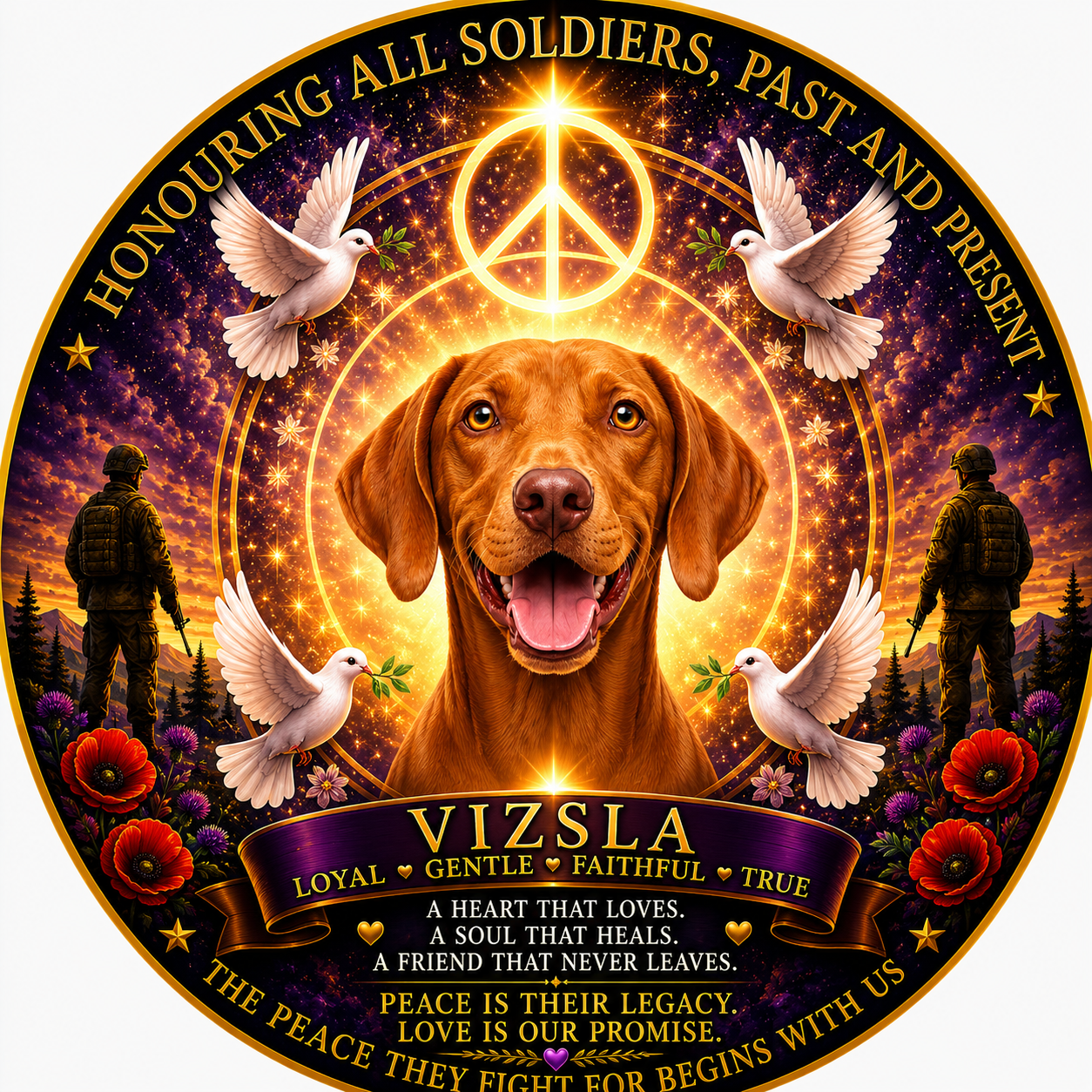Vizsla artwork